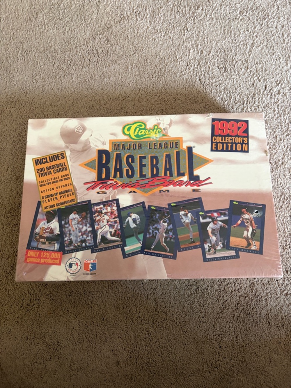 Classic Major League Baseball Trivia Game - Pink Box new unopened